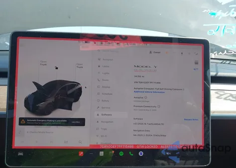 2023 Tesla Model Y Performance Dual Motor All-Wheel Drive from USA, damaged, VIN 7SAYGDEF7PF715486